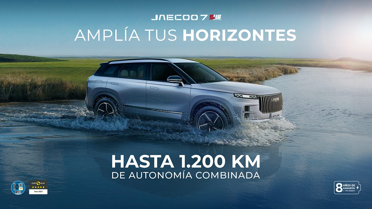 Jaecoo 7 SHS con 7 años de garantía.