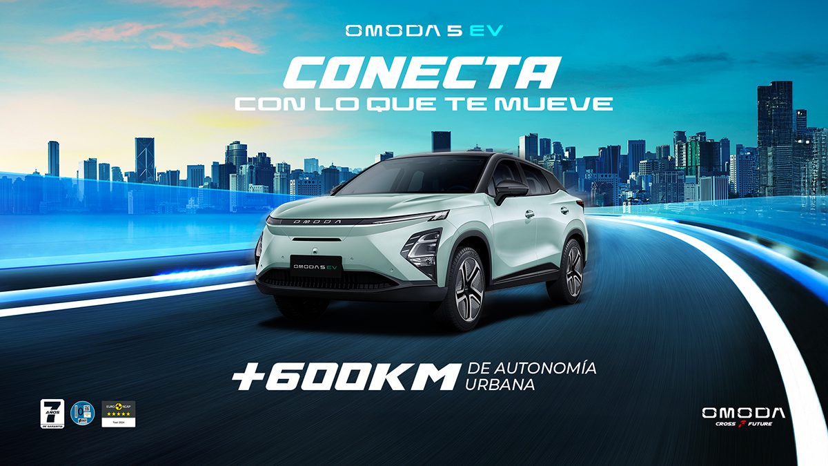 OMODA 5 EV Conecta con lo que te mueve